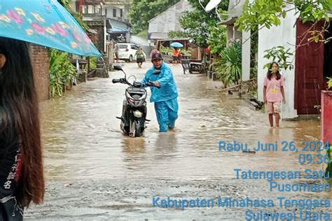 Tujuh Kecamatan Di Kabupaten Minahasa Tenggara Terdampak Banjir