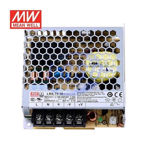 LRS 75 36 MW MEAN WELL Enterprises C5138095 LCSC Electronics