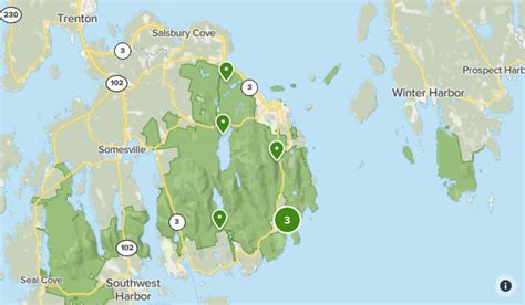 Acadia National Park List Alltrails