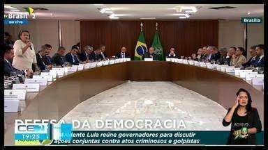 CETV 2ª Edição Elmano de Freitas participa de reunião Lula e