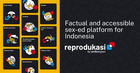 Factual And Accessible Sex Ed Platform For Indonesia Reprodukasi By