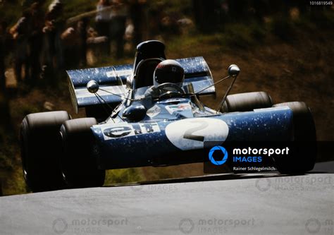 Jackie Stewart Tyrrell 003 Ford German GP Motorsport Images