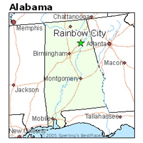 Best Places to Live in Rainbow City, Alabama