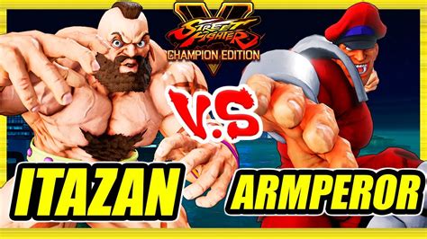 Sfv Ce Itabashi Zangief Vs Armperor M Bison Battle Lounge