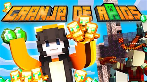 Granja De Raids Minecraft Java 119 Experiencia Totems Y Gemas