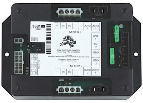 Lippert Dual Room Slide Out Controller With Programmable Stop Omni Outdoor Living