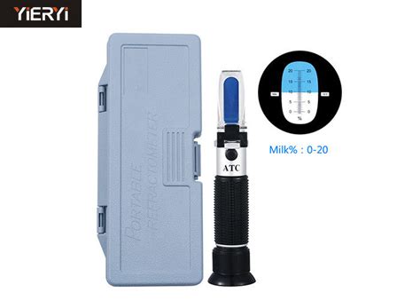 0 20 Milk Sugar Brix Refractometer Traditional Handheld Refractometer