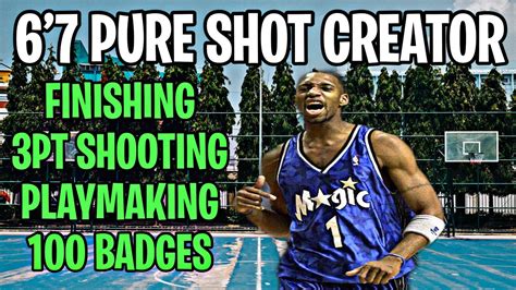 BEST 100 BADGE PURE SHOT CREATOR BUILD 2K22 NEXT GEN CONTACT DUNKS