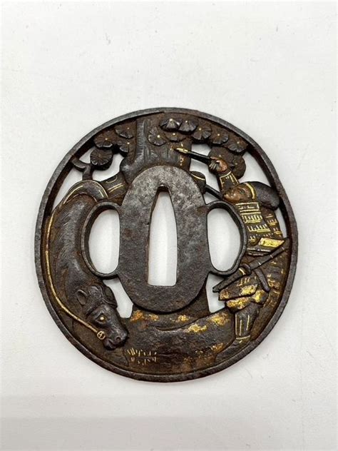 Tsuba Iron Japan Edo Period 1600 1868 Catawiki