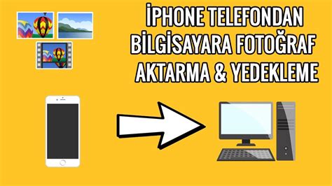 Iphone Yedekleme Iphone Telefondan Bilgisayara Foto Raf Aktarma