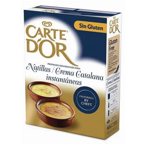 Natillas Crema Catalana Carte D Or Sin Gluten