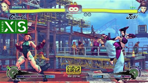 Cammy Vs Jury Harder Ai Super Street Fighter Iv Youtube