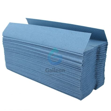 Galleon - Value 1 Ply - Blue - C-Fold - Paper Hand Towels - Paper Towels from Galleon Supplies ...