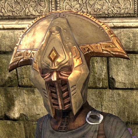 Online Dwarven Visor Miter The Unofficial Elder Scrolls Pages Uesp