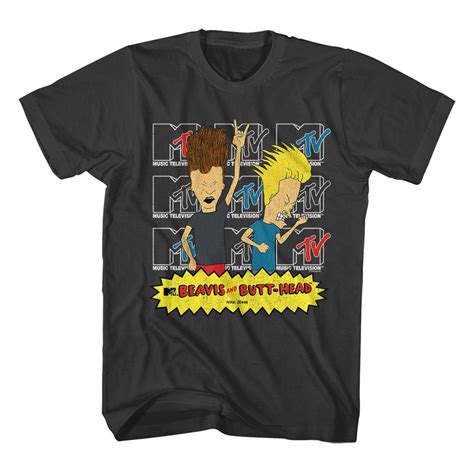 Beavis And Butthead Beavis And Butthead Logos T Shirt 439527