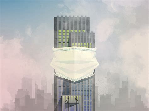 City smog by Mark Iddon on Dribbble