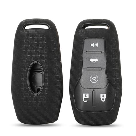 Jingyuqin Funda De Silicona Para Llave De Coche 5 Botones Para Ford