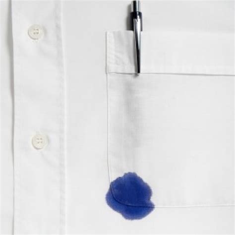 how to clean ink stains from clothing