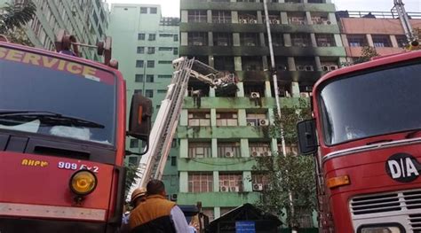 CISF officer dies trying to put out fifth-floor blaze at CGO complex ...