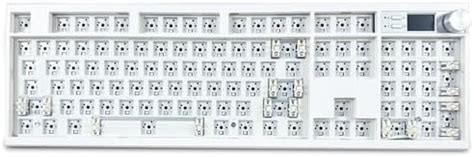 Amazon Zmx Gmk Mechanical Keyboard Kit With Screen Knob Via Programmable Hot Swap Gasket