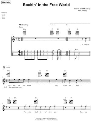 "Rockin' In the Free World" Sheet Music - 4 Arrangements Available ...