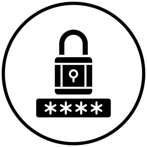 Password Icon Style 7878031 Vector Art At Vecteezy