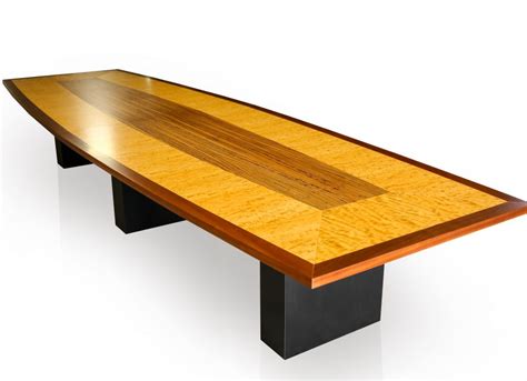 Exotic Veneer Table Custom Conference Table