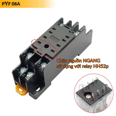 Đế relay trung gian 8 chân Nshop