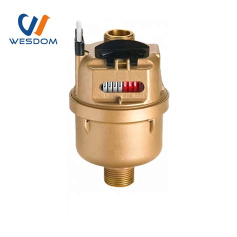 High Quality Class C Volumetric Rotary Piston Principle Accurate Brass