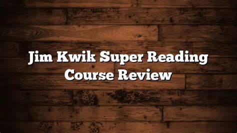 Jim Kwik Super Reading Course Review - LearningSelect