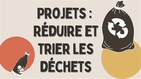 Projets autour de la thématique Réduire et trier les déchets