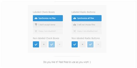 Labelauty Stylish Radio Buttons Checkboxes Jquery Plugin Bypeople