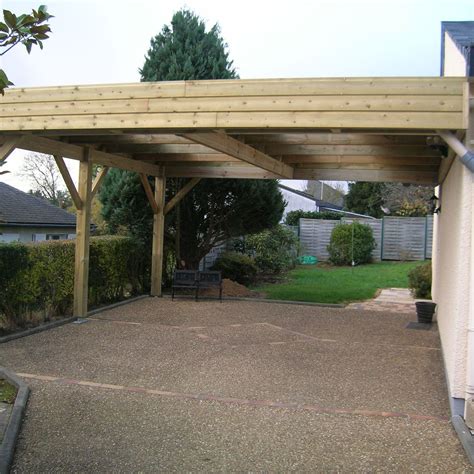 Carport Adossé Ouvert Pratique Et Esthétique Pour Véhicules