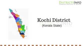 Kochi (Ernakulam ) District With Talukas in Kerala State