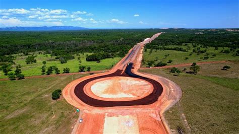 Obras Asfalto Grande Rotat Ria De Acesso Ao Parque Novo Mato Grosso