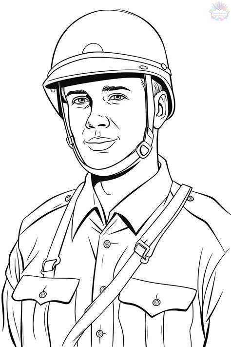Desenho De Soldado Para Colorir Educação Infantil