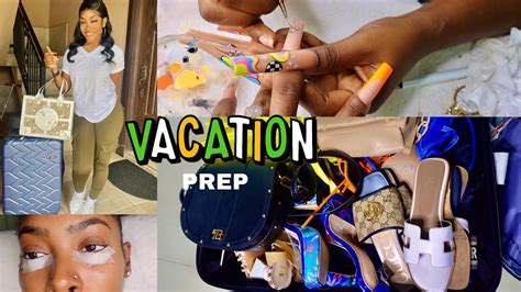 Vacation Prep Vlog 2022 Pack With Me Collective Haul Nails Again