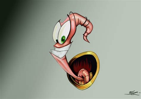 Червяк Джим рисунок - множество фото - drawpics.ru