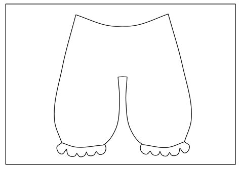 pants printable