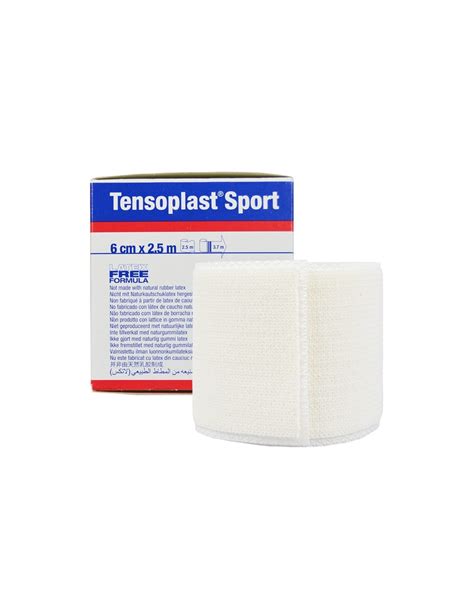 Venda Elástica Tensoplast Sport 8 cm x 2 5 m Iberomed