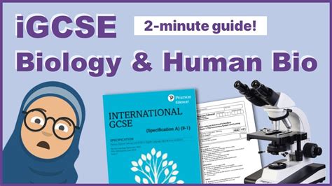 Igcse Biology In Minutes Pearson Edexcel Igcse Youtube