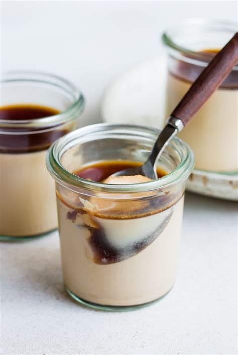 Creamy Coffee Panna Cotta Super Easy Pretty Simple Sweet