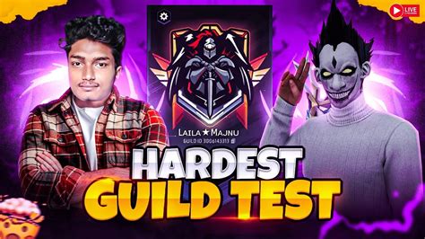 Free Fire Uid Check And Reaction In Livehardest Guild Test 1 Vs 2 Ff