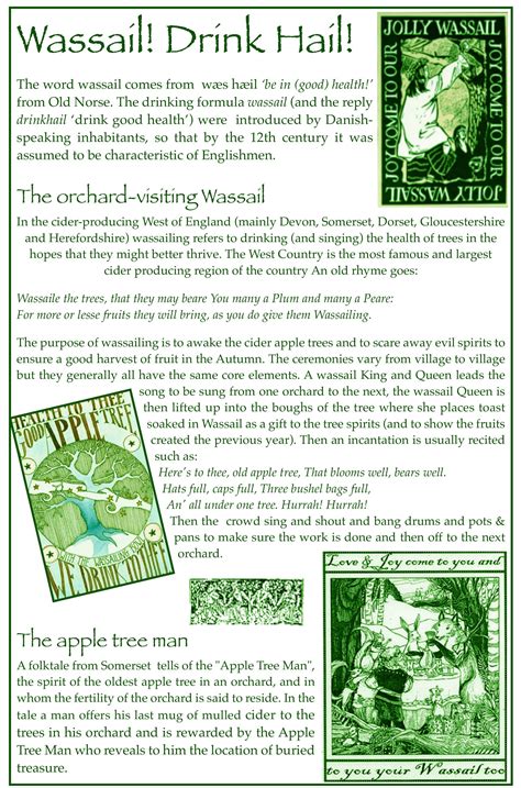 ‘Hats full, caps full!’ It’s wassail time — Penny Billington