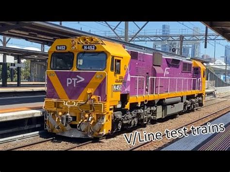 V Line Test Trains Youtube