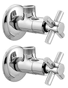 Drizzle Corsa Brass Angle Valve Stop Cock For Bathroom Taps Geyser And