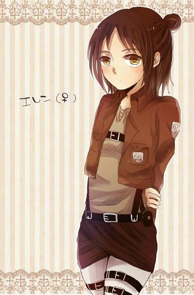 Pin By Sky Queen On Attack On Titan Female Erenerens Twin Sister