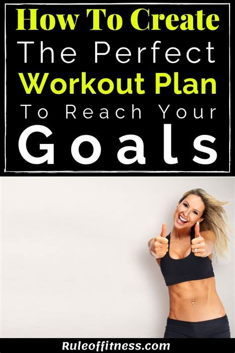 How To Build Your Own Workout Program Successfully A Beginners Guide Workout Plan Workout