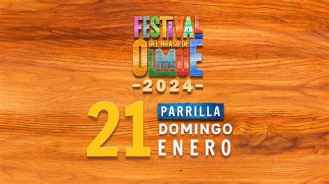 Festival De Olmu Programaci N Domingo De Enero Horas