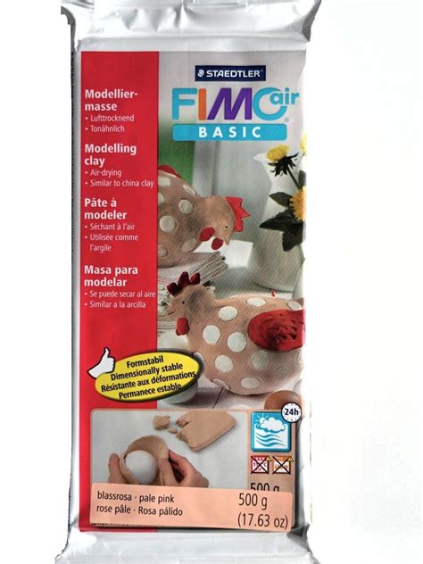 Fimo Modelling Clay G Pale Pink Air Dry Clay For Model Making